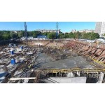 Туалетные кабины на стройку в Москве АО Путеви (Сербия)