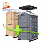 Виды пластиковых туалетных кабин