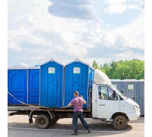 Аренда туалетной кабины Эконом + 2 обслуживания (AR-E)