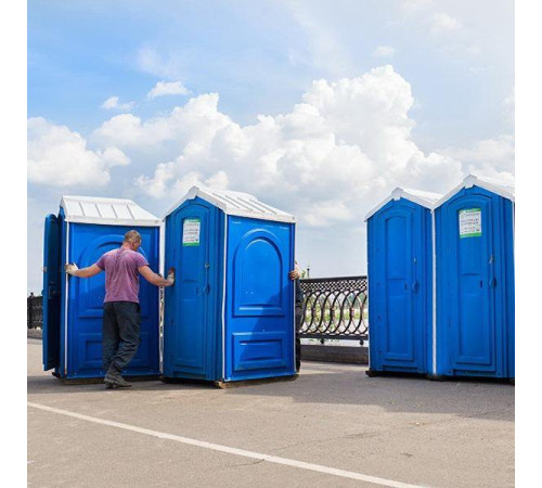 Аренда туалетной кабины Эконом + 2 обслуживания (AR-E)