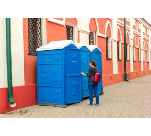 Аренда туалетной кабины Эконом + 2 обслуживания (AR-E)