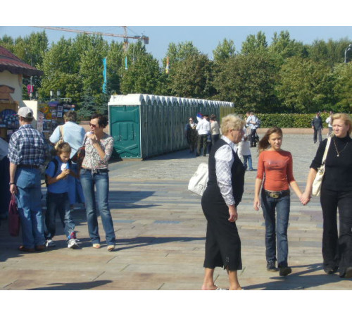 Краткосрочная аренда Люкс туалетной кабины