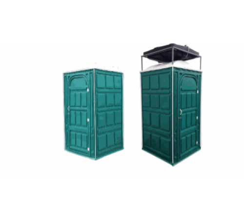 Кабина под туалет и душ Увеличенный с ТЭНом  для дачи 