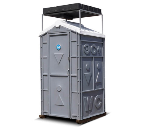 Душевая кабина (EDMD-P-S) летний дачный душ ТЭНом и баком Спб