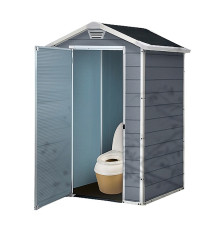 Кабинка пластиковая Манор (130*94) под биотуалет