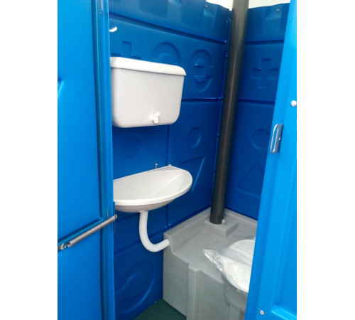 Туалетная кабина Комфорт с рукомойником 10 л  (ETMD-R)