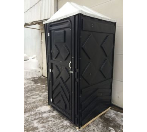 Туалетная кабина биотуалет Эконом Рецикл черная  в Обнинске