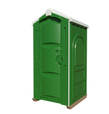 Туалетная кабина Экомарка Евростандарт (ETES) удвоенной прочности 