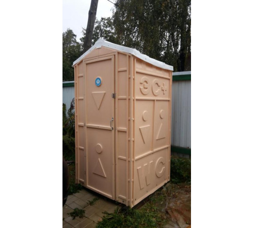 Биотуалет кабина Экомарка Стандарт+ (ETMD) цветная