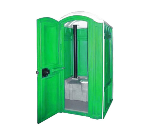 Туалетная кабина Стандарт City с удвоенной дверью