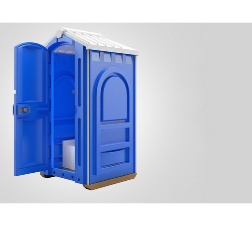 Туалетная кабина Евростандарт (ETES-S) удвоенной прочности в Спб 