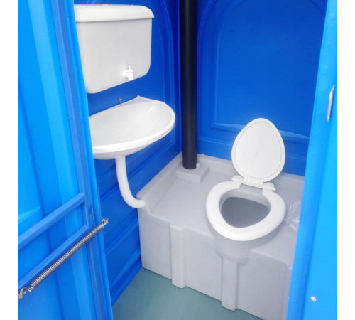 Туалетная кабина Евро Комфорт  (ETES-RPP) с пластиковым основанием