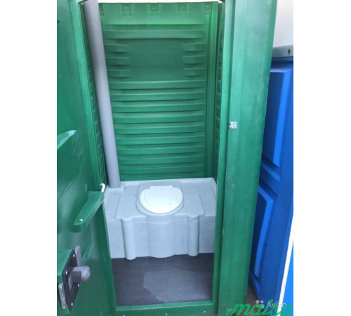 Туалетная кабина Люкс ЕвроСтандарт с пластиковым поддоном  LTES-LPP