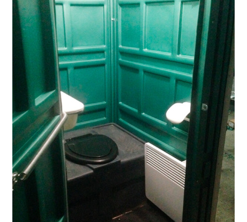 Туалетная кабина Люкс с обогревом бак 300 л (BTS-LW)