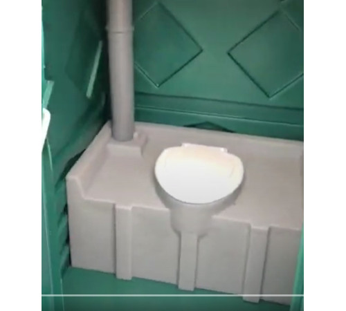 Туалетная кабина Эконом зеленая (BTEG) - Eco Green