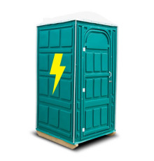 Туалетная кабина Люкс с обогревом бак 300 л (BTS-LW)