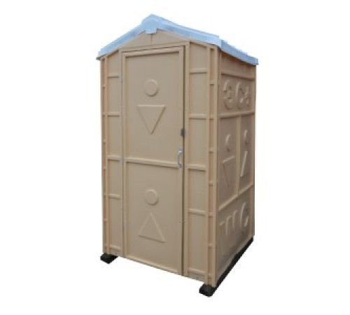 Туалетная кабина Экомарка Стандарт+ (ETMD-PP-S) пластиковый поддон