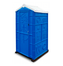 Туалетная кабина Экомарка Стандарт+ (ETMD) цветная