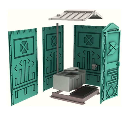 Туалетная кабина биотуалет ЭкоВиста (TEV)