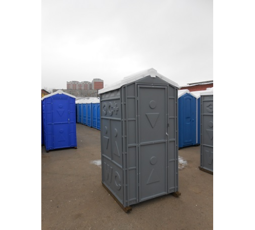 Туалетная кабина Экомарка Стандарт+ (ETMD-PP-S) пластиковый поддон