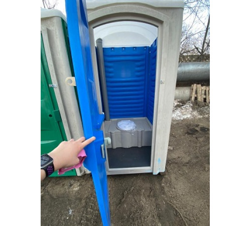 Туалетная кабина Люкс ЕвроСтандарт с пластиковым поддоном  LTES-LPP