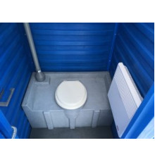 Аренда теплой туалетной кабины (AR-2) с обогревом и освещением 