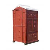 Кабина туалетная с сиденьем "на яму" - дачный туалет (ETMD-Y)