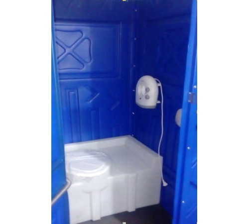 Туалетная кабина Экостайл с обогревом и светом - теплый биотуалет (GRST-PO)