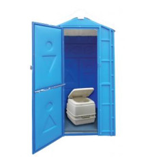Туалетная кабина уличная с выносным биотуалетом 20 л