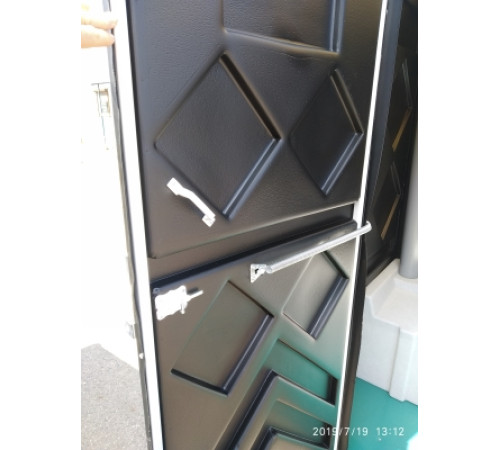 Туалетная кабина биотуалет Эконом Рецикл черная  в Обнинске