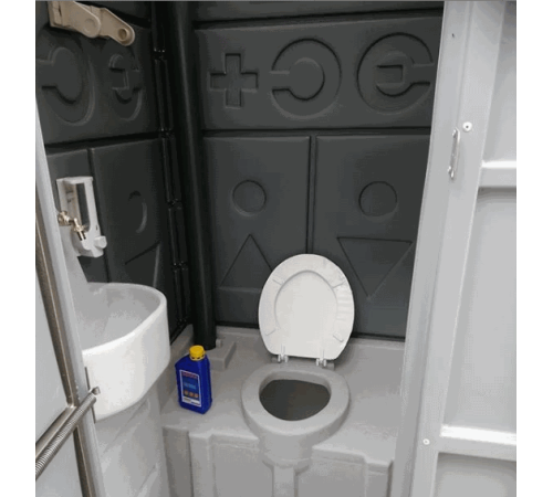 Туалетная кабина  Эко Люкс МД с умывальником 30 л (ETMD-L)