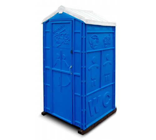 Туалетная кабина Экомарка Стандарт+ (ETMD-PP-S) пластиковый поддон