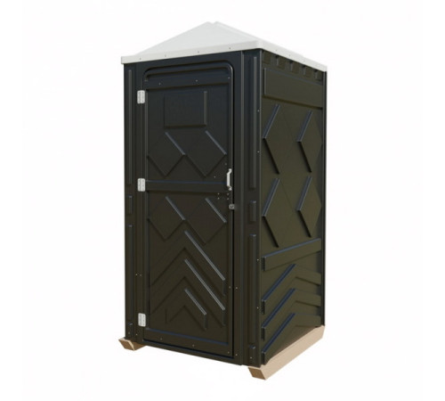 Туалетная кабина биотуалет Люкс Эконом черная  (BTEB-L)