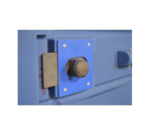 Туалетная кабина Экомарка Евростандарт синяя (ETES) удвоенной прочности 