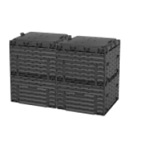 Компостер модульный двухсекционный 600 л.