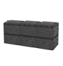 Компостер модульный трехсекционный 900 л.