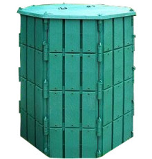 Компостер садовый с крышкой 800 л.