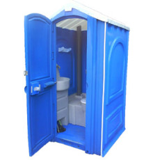 Туалетная кабина Экомарка Люкс (ETES-LPP) пластиковый поддон