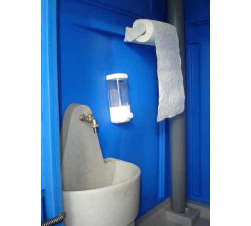 Туалетная кабина Люкс МД с умывальником 30 л в Спб (ETMD-L-S)