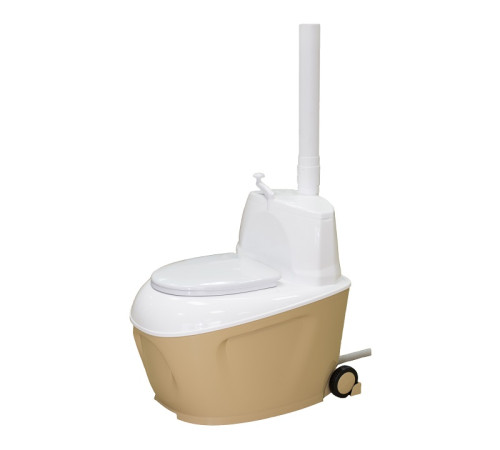 Торфяной биотуалет Питеко 905 (120 л) на колесах