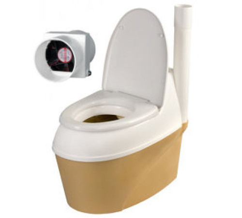 Торфяной биотуалет Питеко 506 с вентилятором