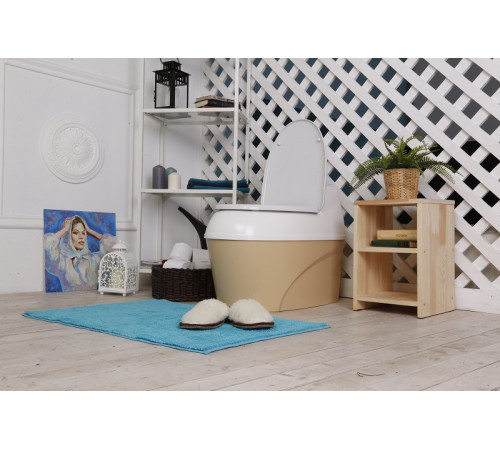 Торфяной биотуалет Питеко 905 (120 л) на колесах