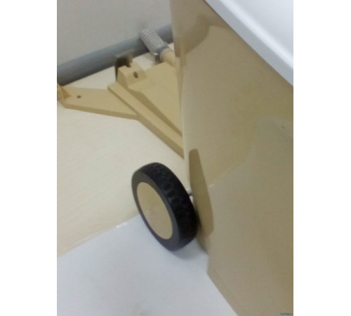 Торфяной биотуалет Питеко 905 (120 л) на колесах