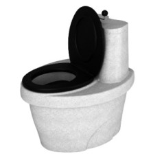 Торфяной туалет Росток гранит 100 л 