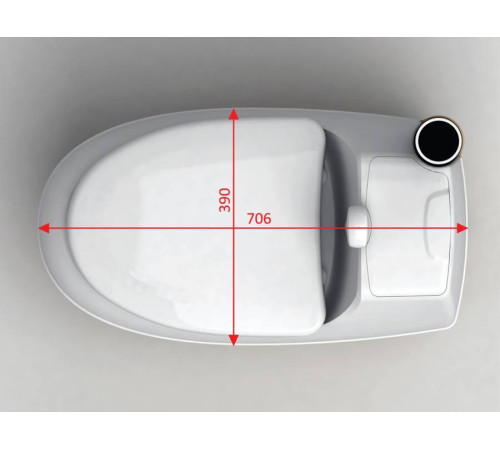 Торфяной биотуалет Питеко 506 с вентилятором