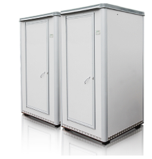 Туалетный модуль 2-х секционный Авангард Люкс