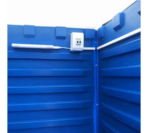 Теплая туалетная кабина Варм с двойными стенками  40 мм (LTW)