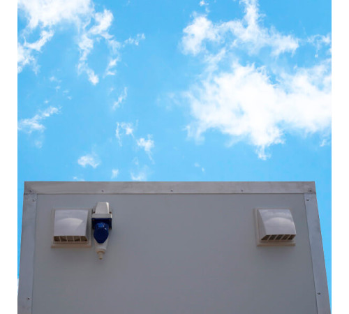 Туалетный модуль 2-х секционный Авангард Люкс