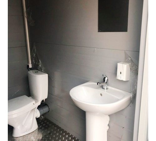 Туалетная кабина теплая с унитазом Комфорт (BMK-U)