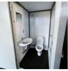 Туалетная кабина с унитазом утепленная Комфорт (BMK-U)